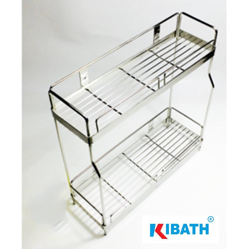 Kệ inox 2 tầng KIBATH