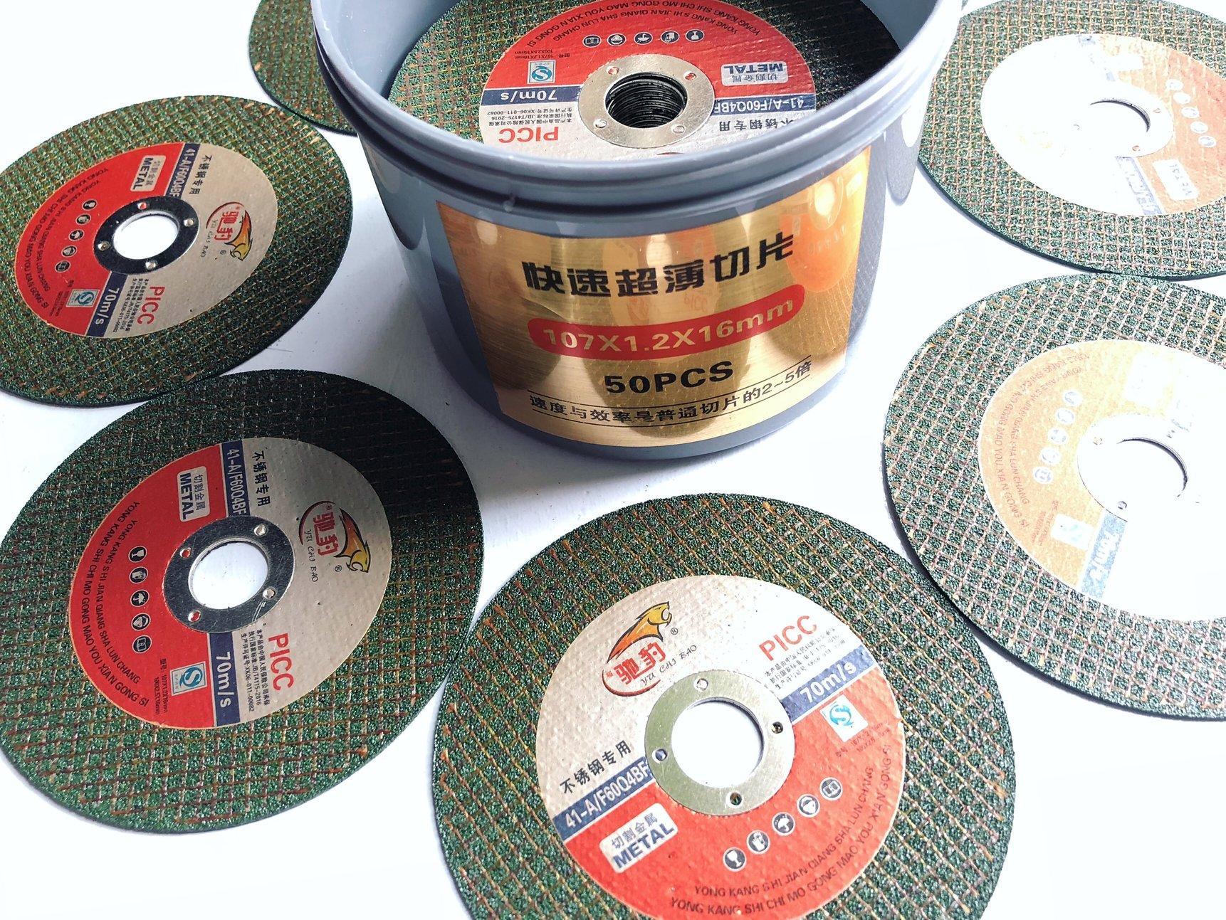 Hộp 50 viên đá cắt inox - lưỡi cắt inox