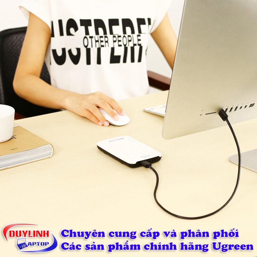 Cáp USB 2.0 hai đầu dương dài 3m Ugreen 30136