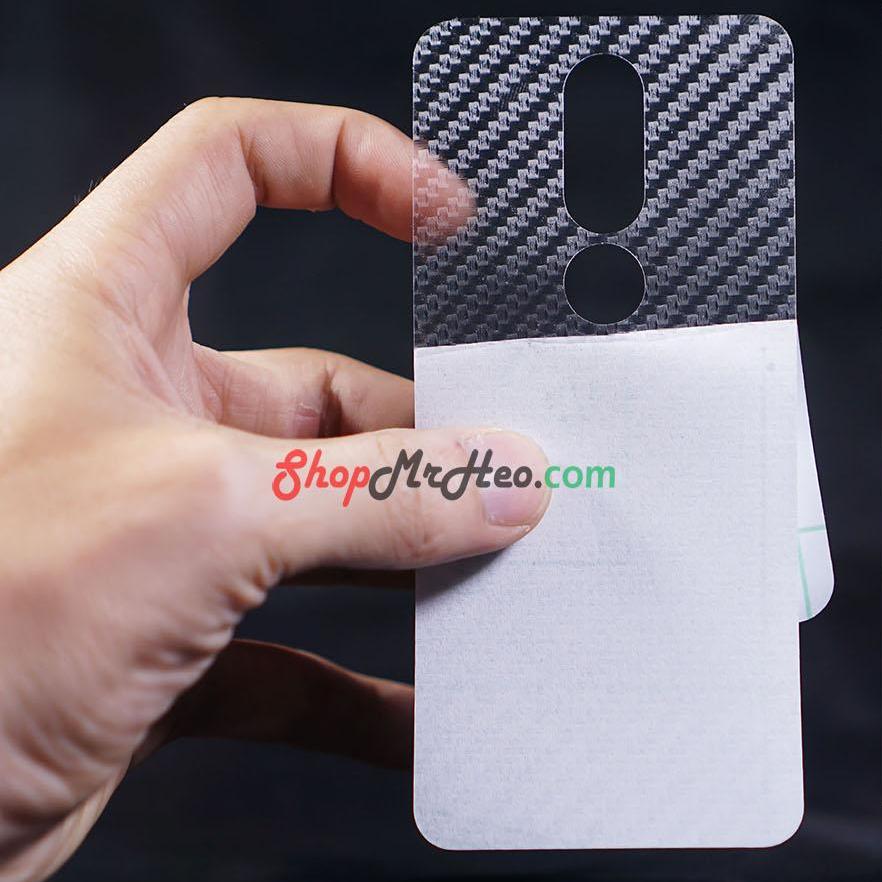[HCM]Bộ 3 Skin Dán Mặt Lưng Nokia X6 / Nokia 6.1 Plus 2018