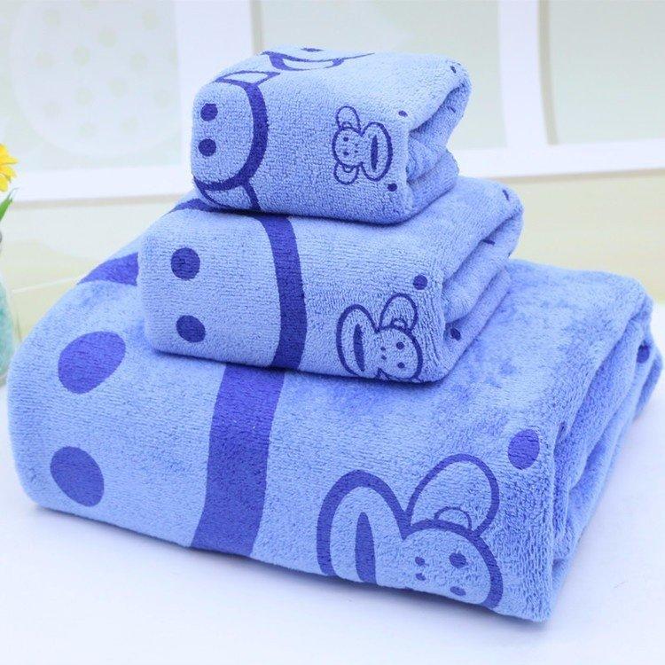 Bộ 3 khăn tắm, khăn mặt, khăn lau tóc cao cấp (loại lớn 1.4m)