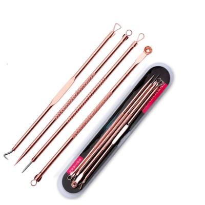 Bộ 4 cây nặn mụn chuyên dụng (Màu đồng)