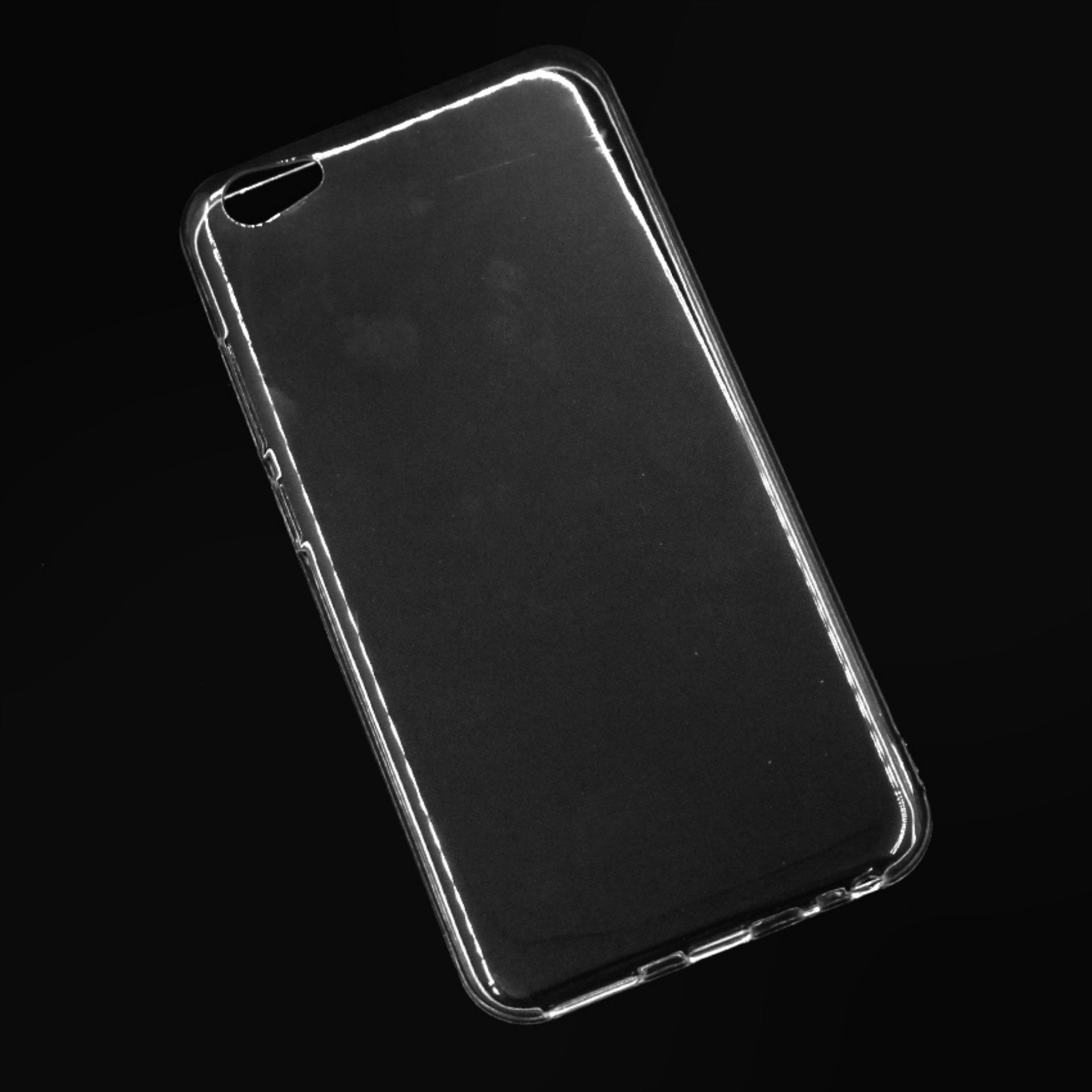 Ốp silicon cho Vivo V5 (Trắng trong suốt)