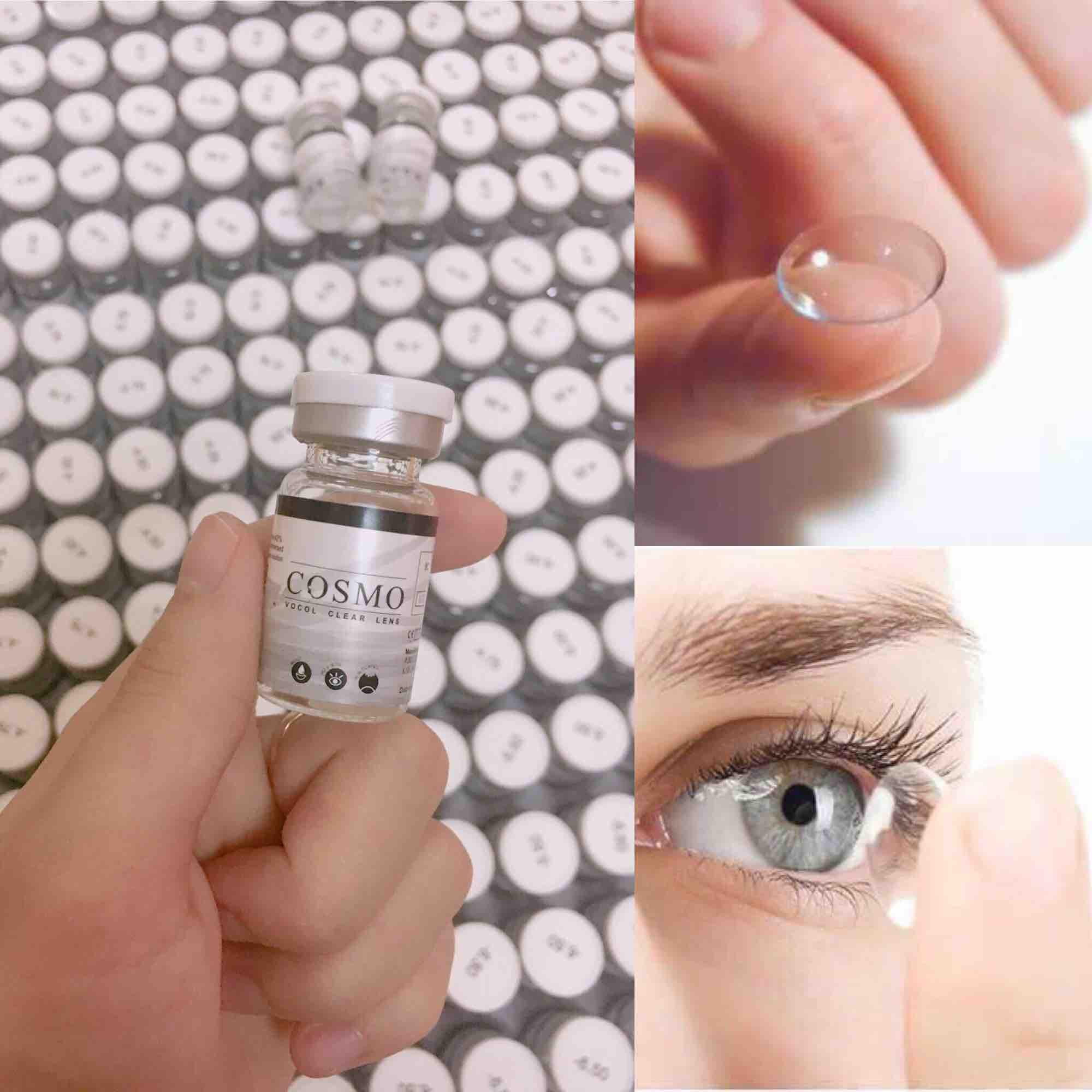 Lens trong suốt lệch độ 150k/cặp