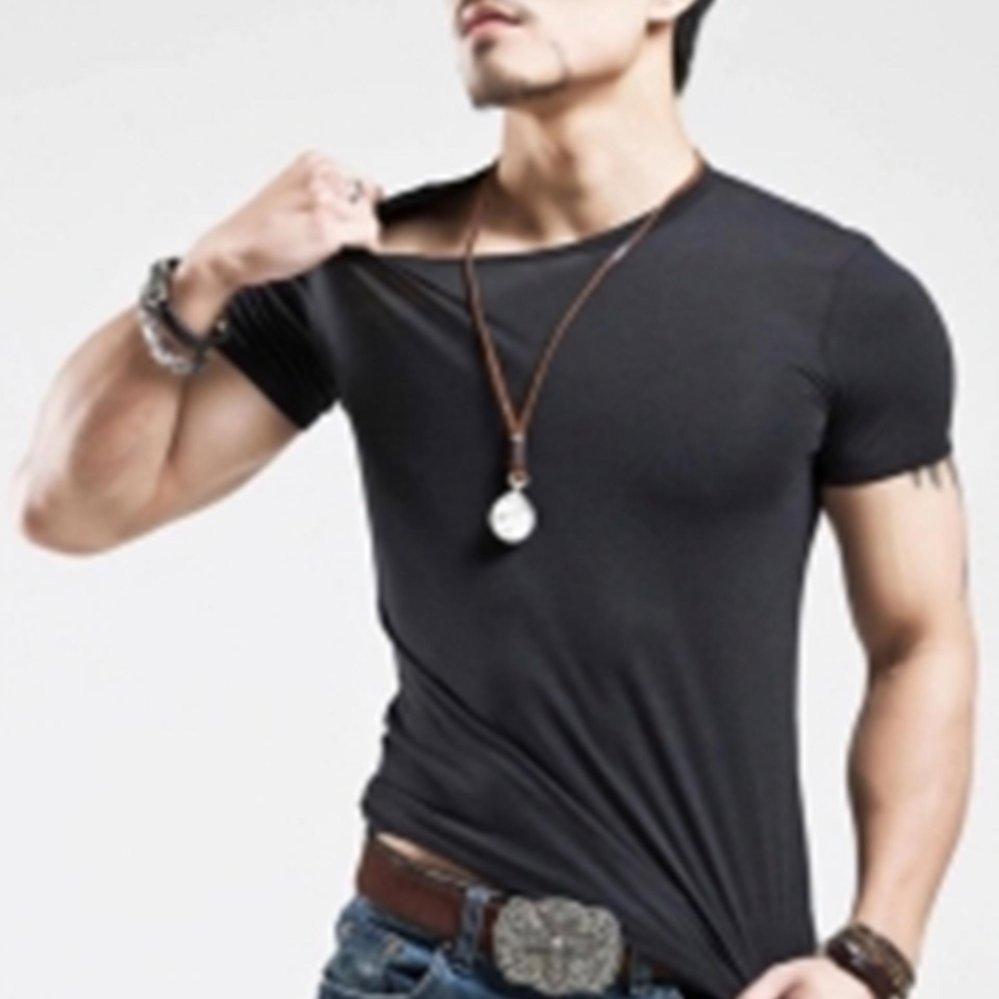 SIÊU HOT - Bộ 3 áo thun nam body cổ tròn ( Đen, trắng, xám ) 206377
