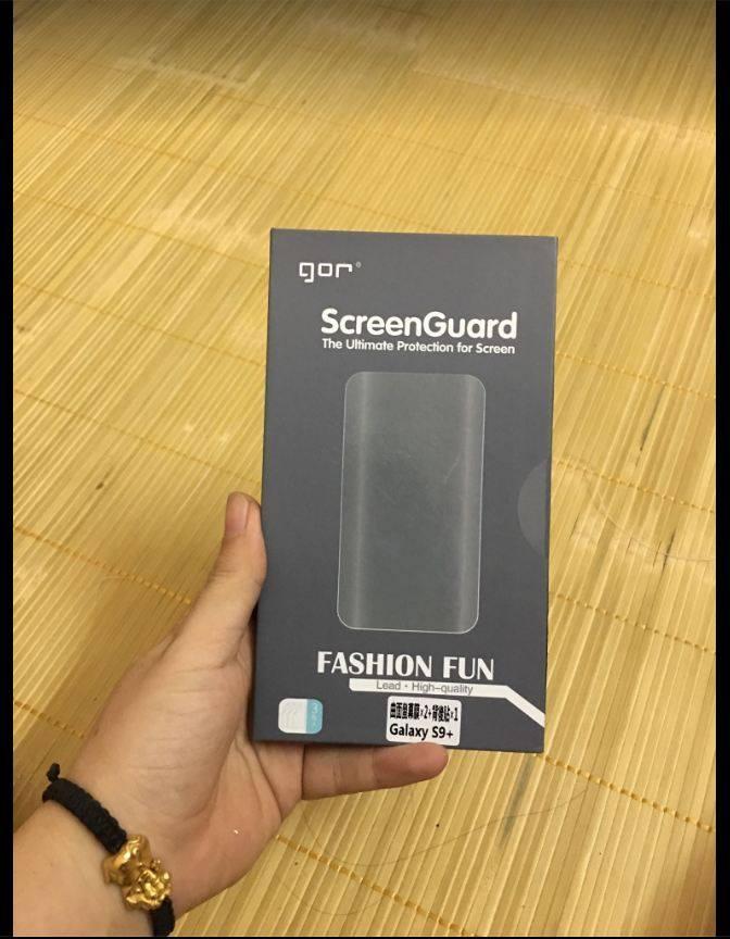 Miếng dán Full màn hình hiệu Gor cho Samsung Galaxy S9 Plus (Combo 4 Miếng dán)