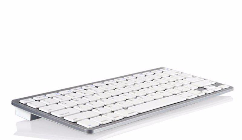 Bàn phím không dây Bluetooth mini Ultra KB - IA6 (Trắng)