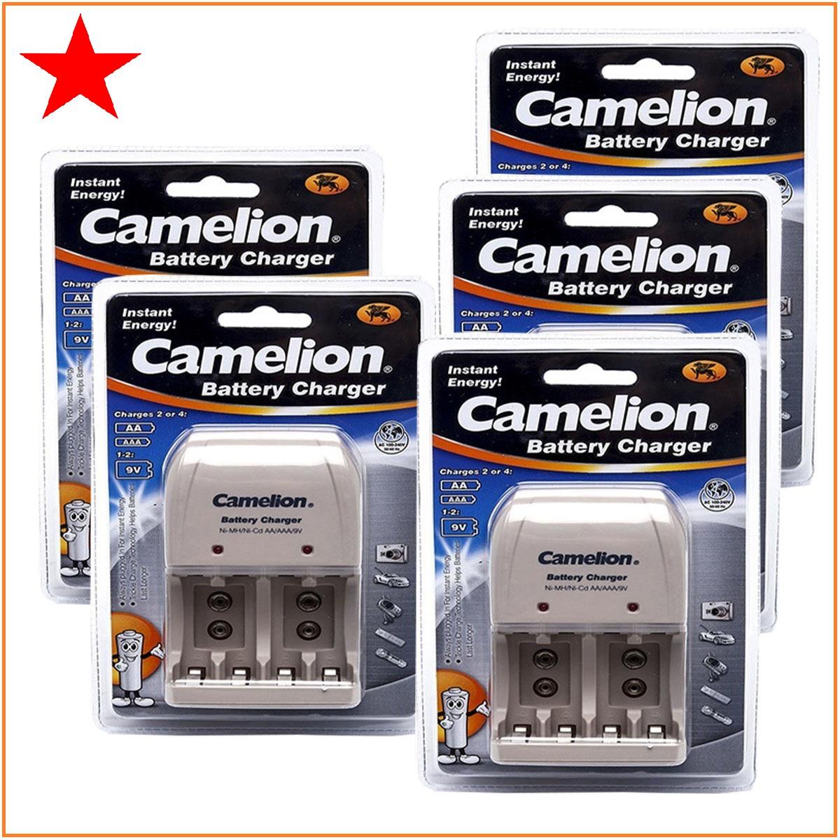 1 máy sạc pin aa, aaa, 9V Camelion BC0904S
