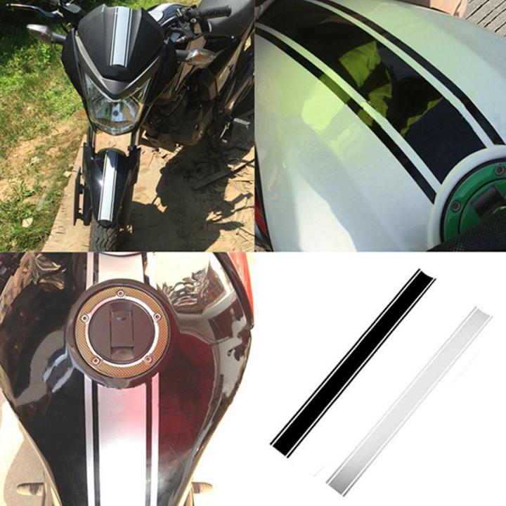 Decal phản quang dán trang trí xe 50CM (đen)