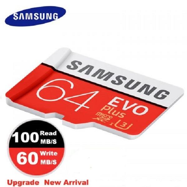 Thẻ nhớ MicroSDXC Samsung EVO Plus U1 64GB 100MB/s (New) + Adapter