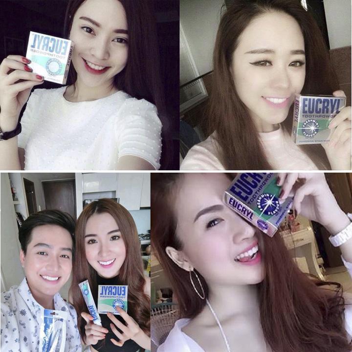 Bột Trắng Răng EUCRYL 50g [ hàng nhập khẩu ]