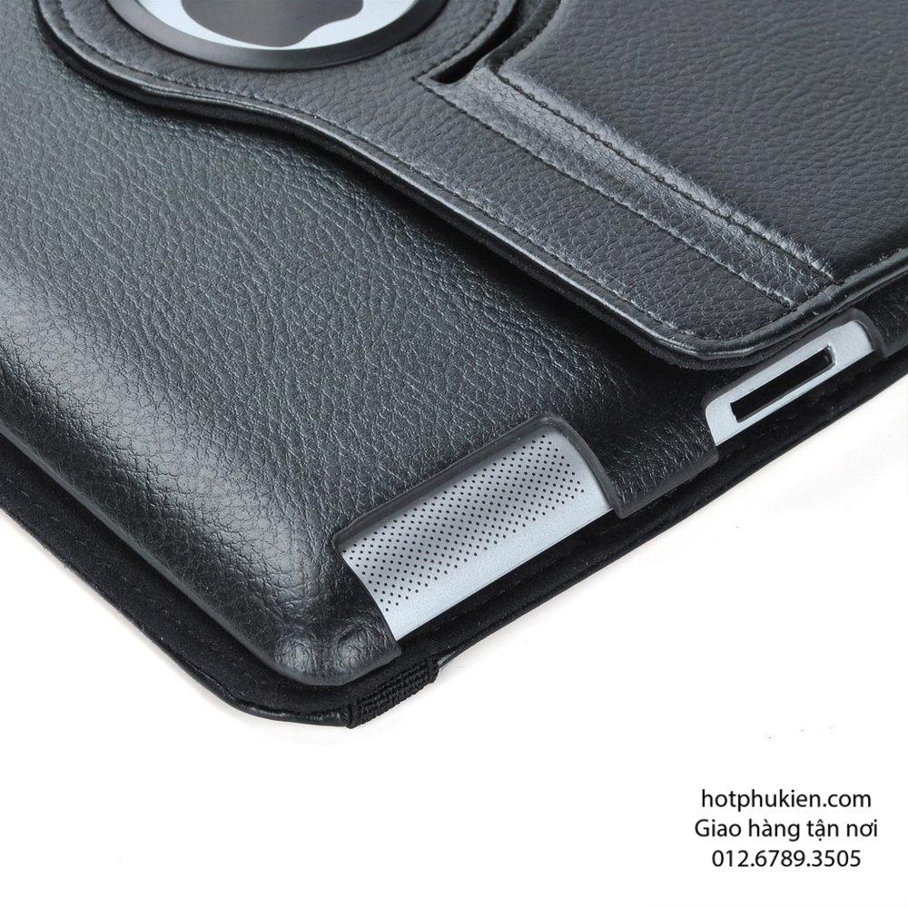 [HCM]Bao da iPad Mini 6 / Mini 4 / Mini 5 / Mini 1 /2 /3 8.3 inch xoay 360 độ chống sốc chống bụi chấm thấm tiện lợi (Đen)  - Phân phối bới HotPhuKien KGG