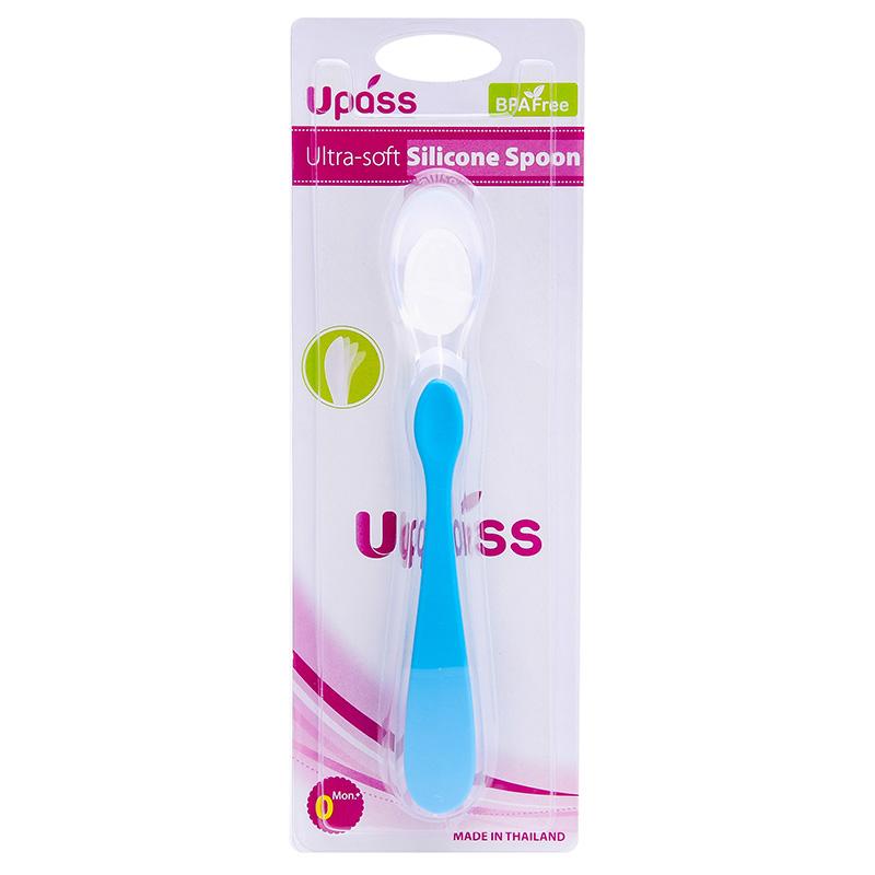 [HCM]Thìa ăn dặm silicon siêu mềm Upass (Made in Thailand)
