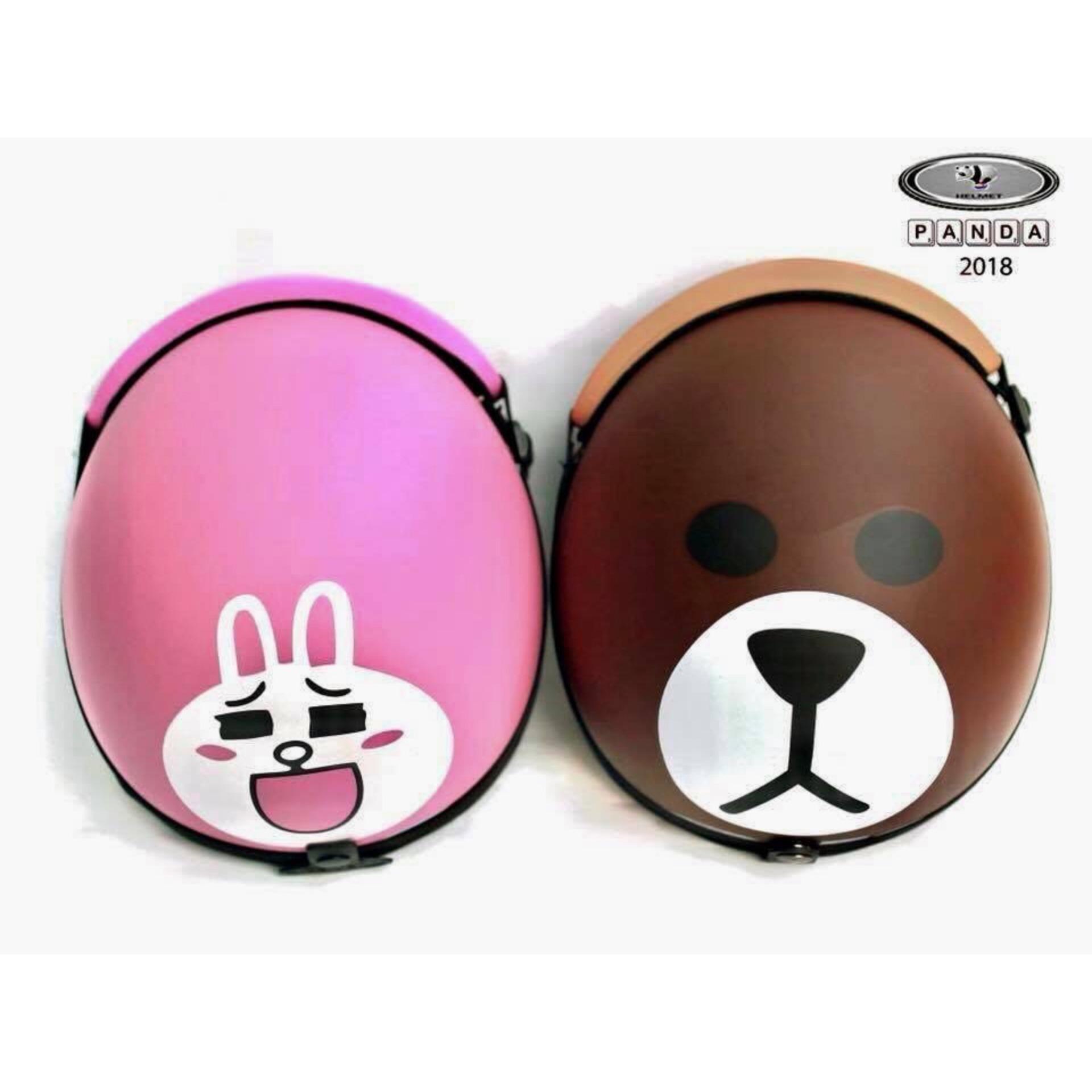 [HCM]Hàng công ty : Compo Mũ phượt Gấu Brown + Kính Phi Công