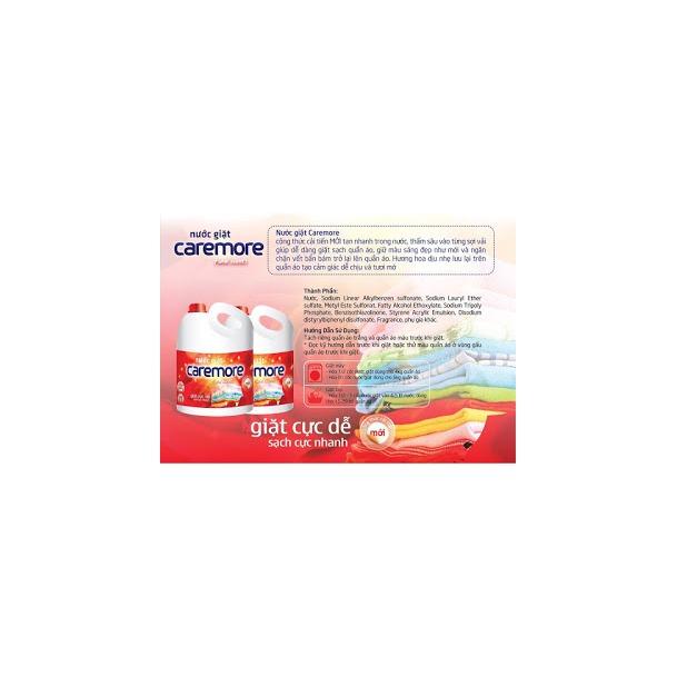 1 THÙNG (4 CAN) nước giặt Care more