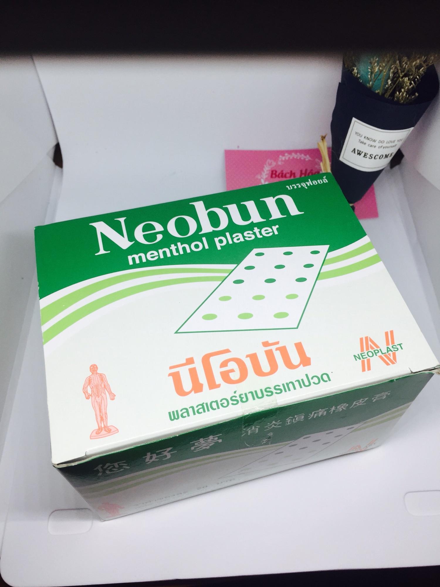 Cao dán giảm đau neobun thái