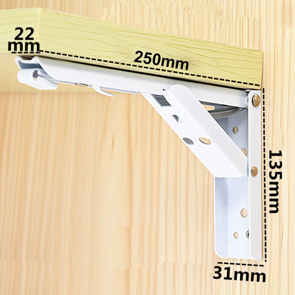 Bản lề gập - Ke gập cao cấp (bộ 2 chiếc - loại 25cm)