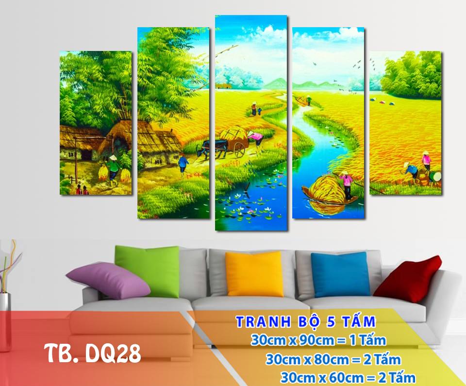 tranh treo tường đồng quê HH01