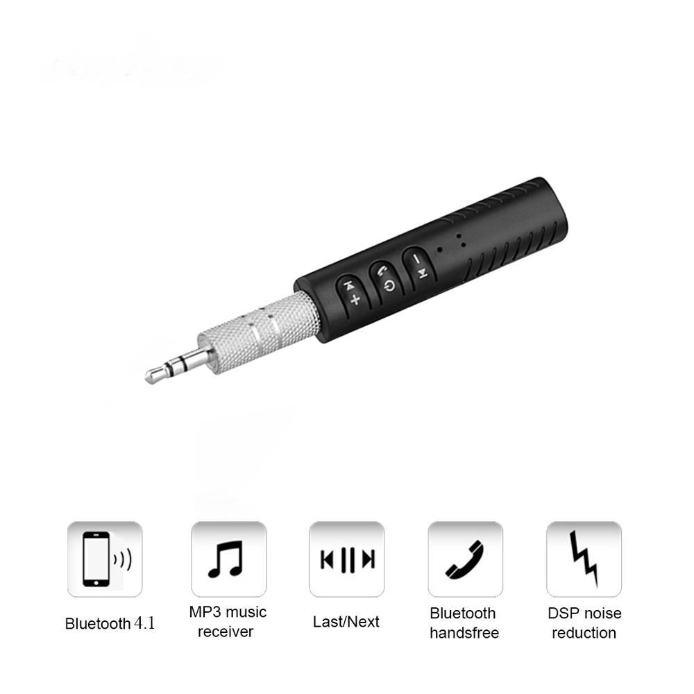 Thiết Bị Chuyển Đổi Âm Thanh Có Dây Thành Không Dây V4.2, Thiết bị kết nối bluetooth V4.2 FTP cho loa, tai nghe, dàn âm thanh, ô tô..có kẹp ve áo - rảnh tay