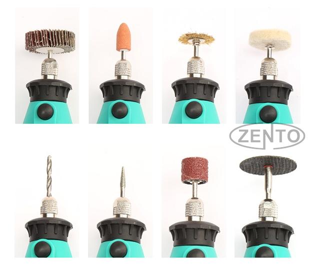 MÁY KHOAN MÀI KHẮC MINI ĐA NĂNG 99PCS ZENTO JS10B-2