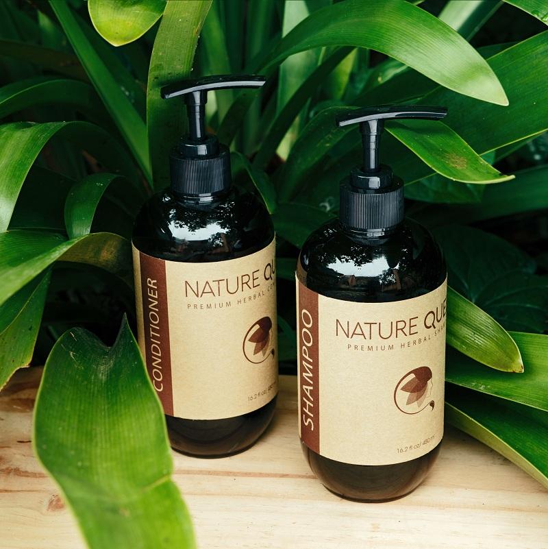 [HCM]Nature Queen - Dầu gội thảo dược không hoá chất ngăn rụng tóc 480ml