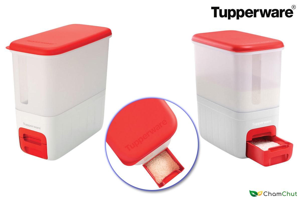 Thùng Gạo thông minh Rice Dispenser Tupperware