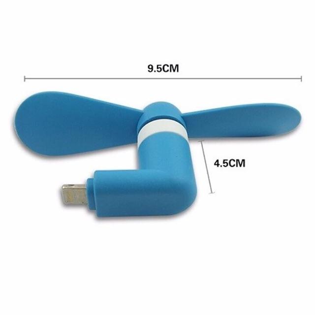 QUẠT MINI 2 CÁNH RỜI DÀNH CHO IPHONE 5,6,7 - 148