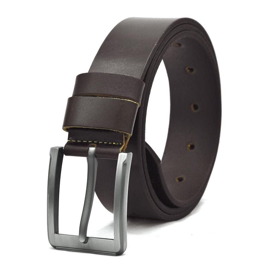 Thắt lưng da bò nam at leather premium pk4 - da bò thật cao cấp 100%