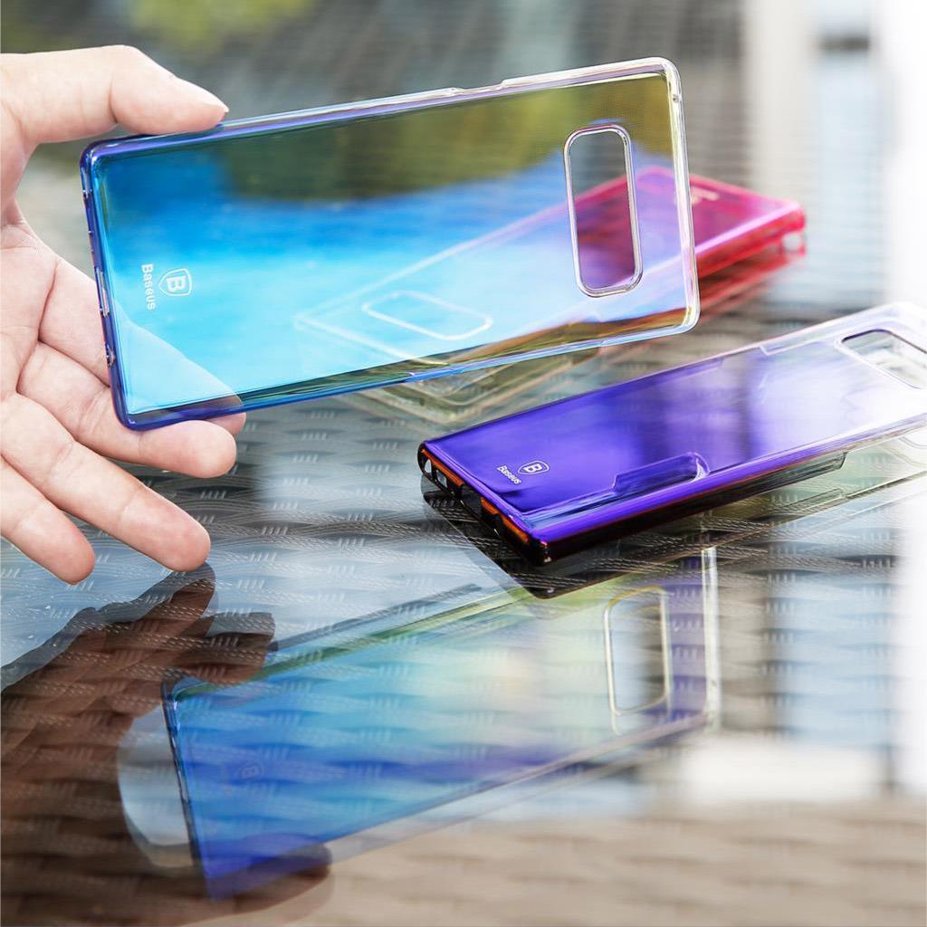 Ốp lưng Samsung Galaxy Note 8 Baseus Glaze đổi màu theo góc độ