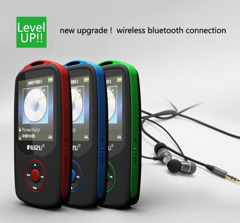 Máy nghe nhạc Lossless Bluetooth Ruizu X06 [Công ty phân phối - Bảo hành 6 tháng đổi mới]
