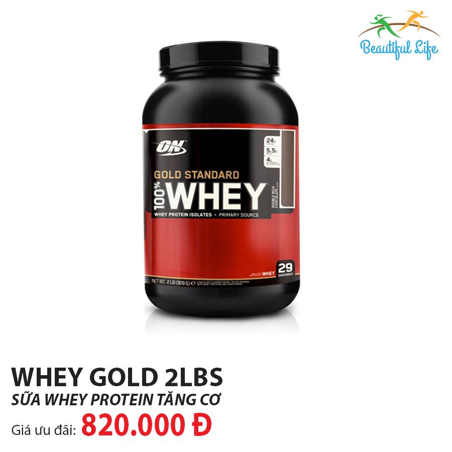 Thực phẩm bổ sung Optimum Nutrition Whey Gold Standard 2Lbs
