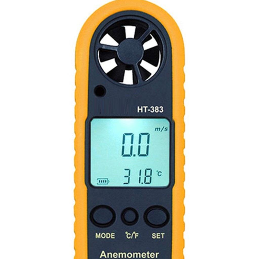 [HCM]Máy đo tốc độ gió HT383 (Vàng phối đen)