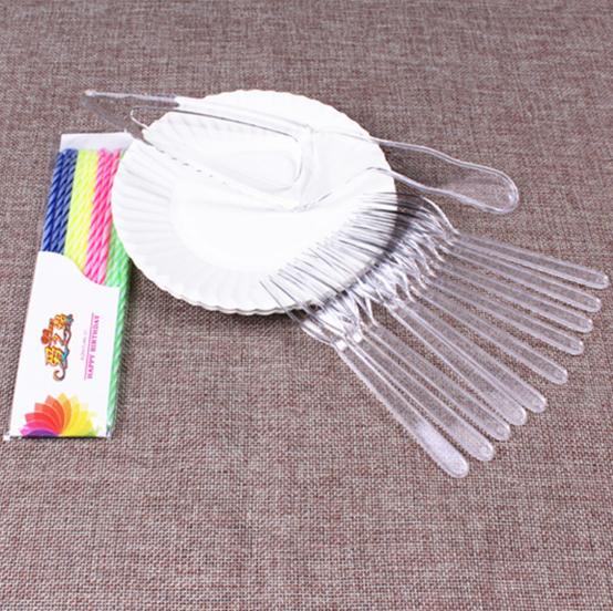 Bộ Thìa Dĩa Nến Sinh nhật