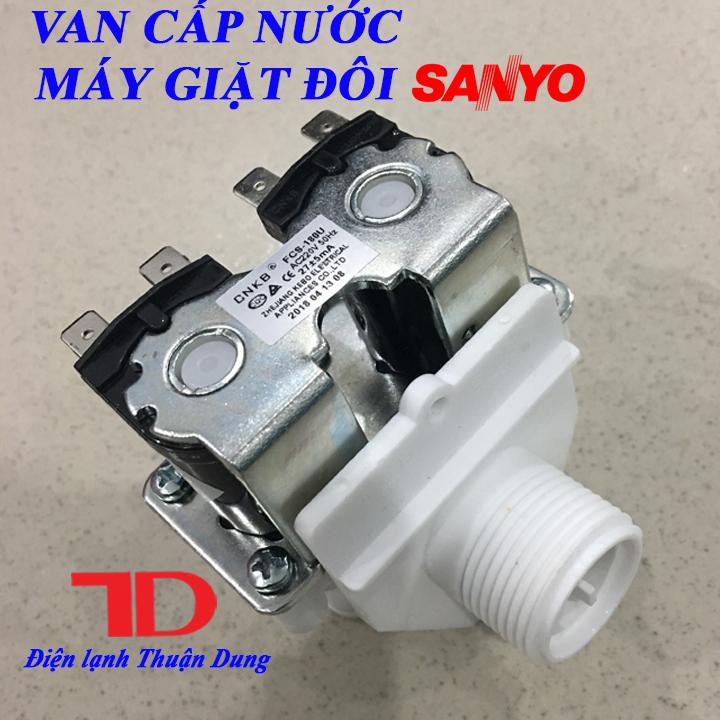 Van cấp nước đôi dành cho máy giặt SANYO - Điện Lạnh Thuận Dung