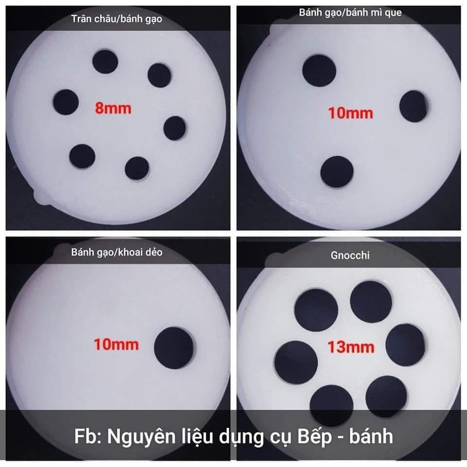 [HCM]Khuôn trân châu bánh gạo 8mm ( dùng cho máy làm mì philips)