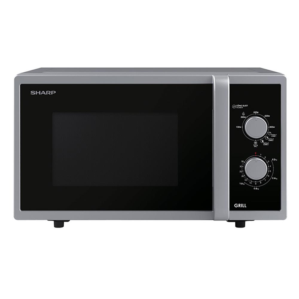 Lò vi sóng điện tử Sharp R-G302VN-S 23L (màu bạc)