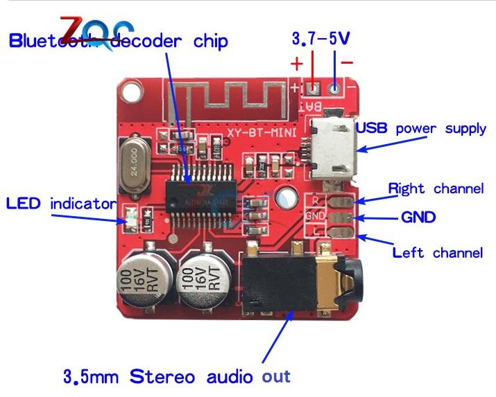 Mạch Bluetooth mini 4.1