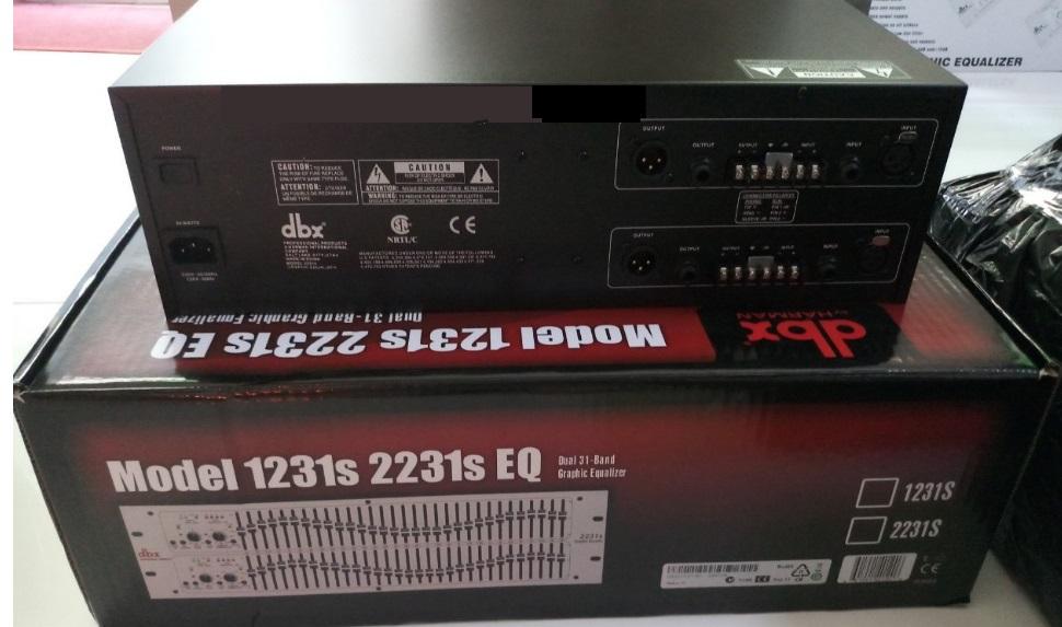 [HCM]Lọc tiếng cao cấp DBX-2231S (Mặt Trắng)