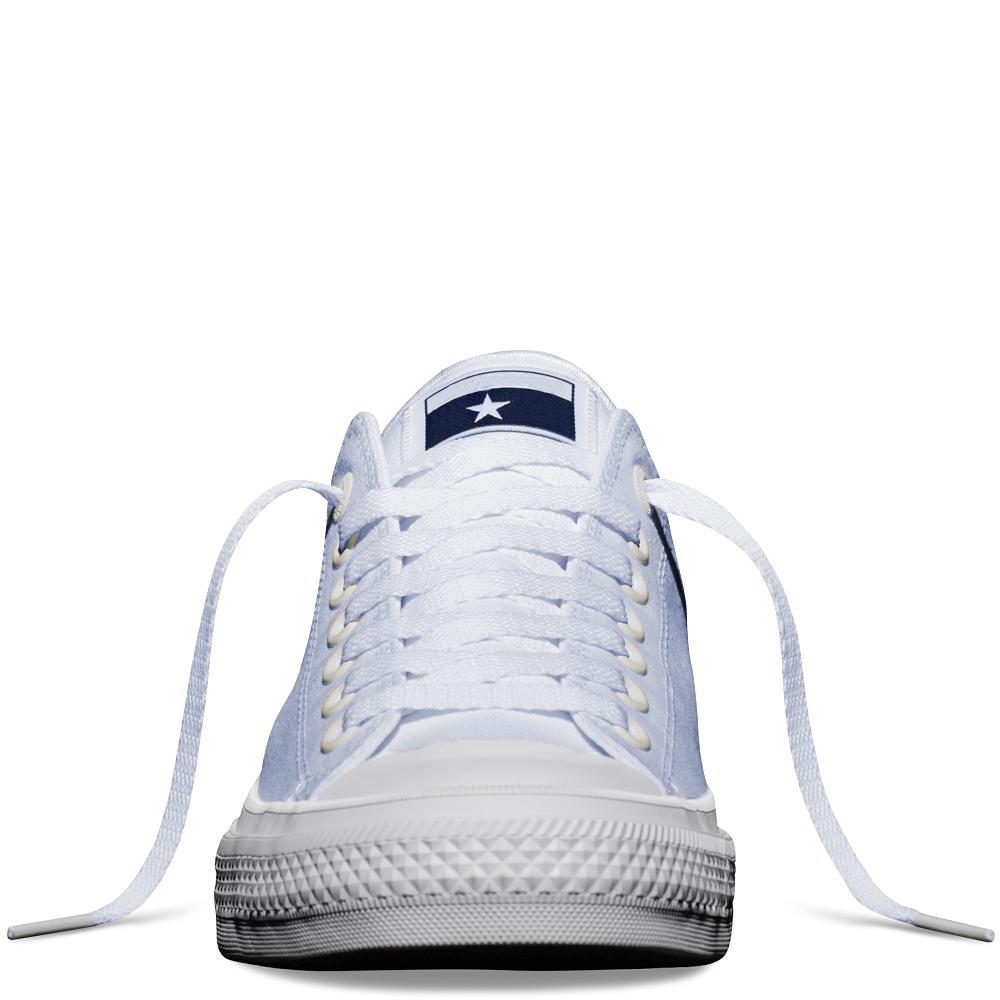 Giày Vải Nữ Sneaker CK2 Cổ Thấp Trắng
