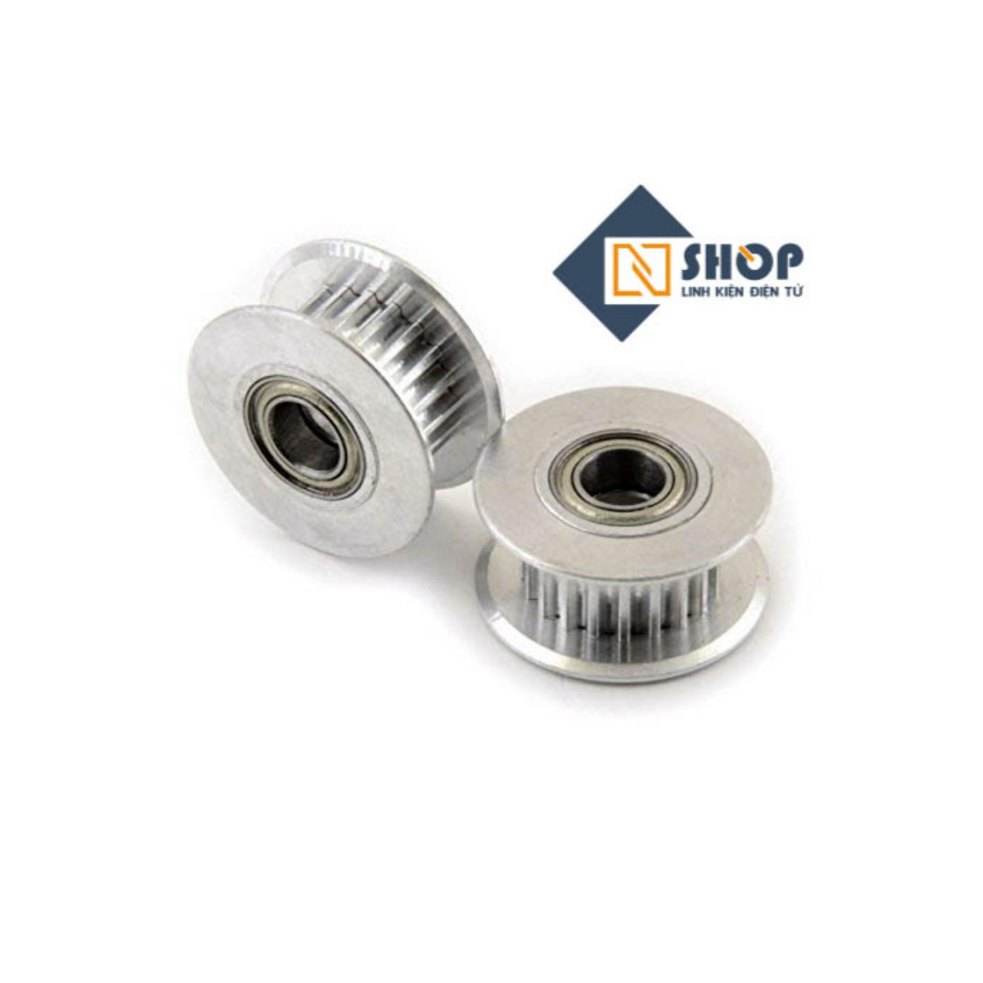 Puly căng đai GT2 16 răng trục 3mm