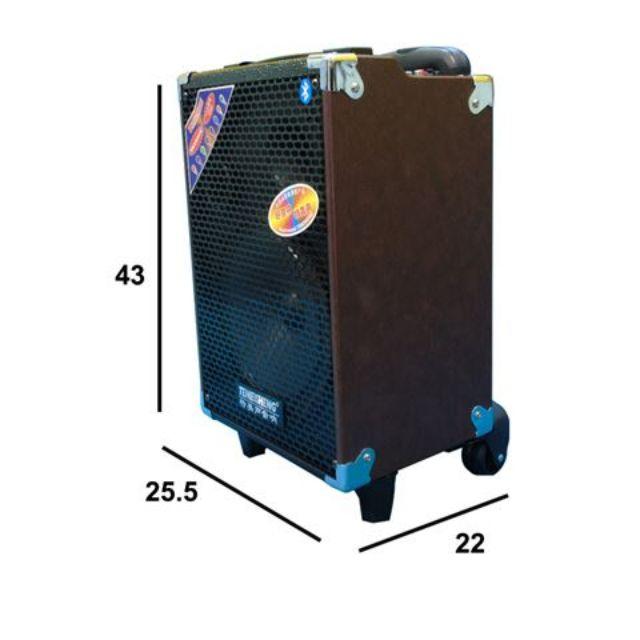 (TẶNG 2 MIC KHÔNG DÂY) LOA TEMEISHENG Q8S