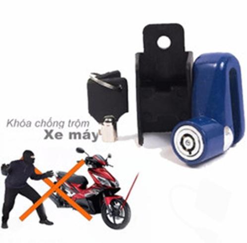 Khóa thắng đĩa xe máy chống trộm/ khóa phanh xe máy