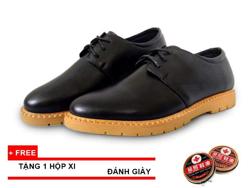 Giày Sneaker Nam Đẹp - Giay Sneaker Den Ha Noi - S134 (Đen)