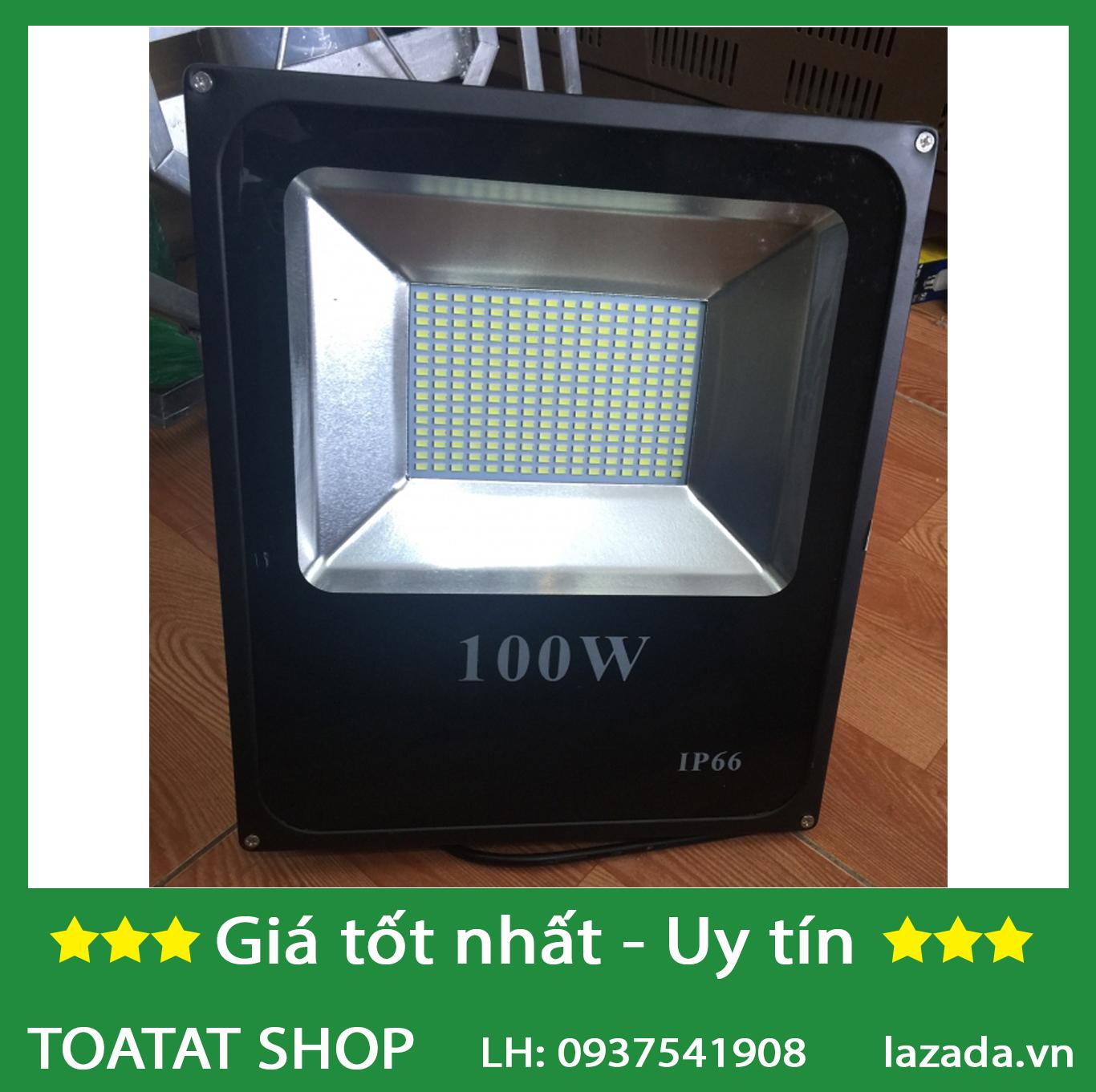 Đèn Led Pha 100W IP66 Ngoài Trời CMJ-100 Chống Mưa Tuổi Thọ Cao 220V