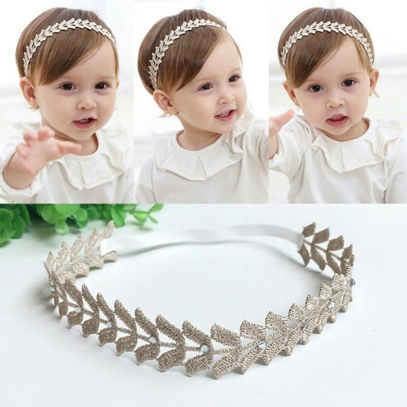 [HCM] Băng Đô Vòng lá Xinh Xắn Cho Bé