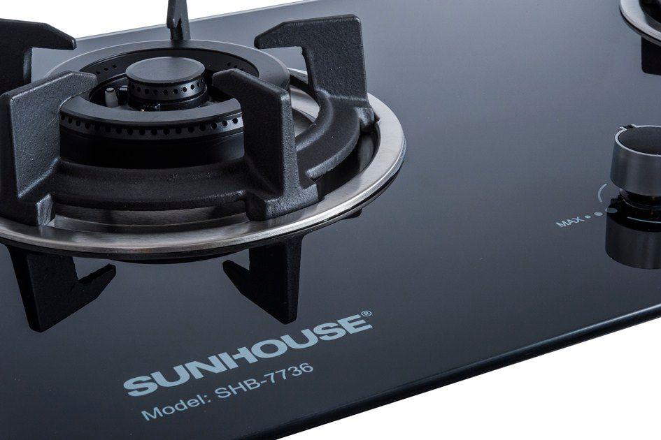 Bếp gas âm Sunhouse SHB7736(Đen)