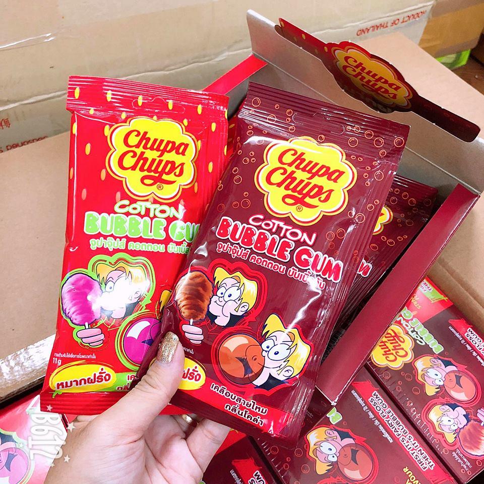 [HOT] Kẹo Bông Gòn Singgum ChupaChups  vị Coca Cola - Thái Lan