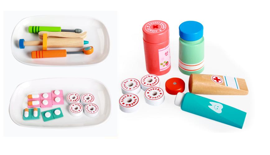 Bộ đồ chơi bác sĩ nha khoa gấu Panda