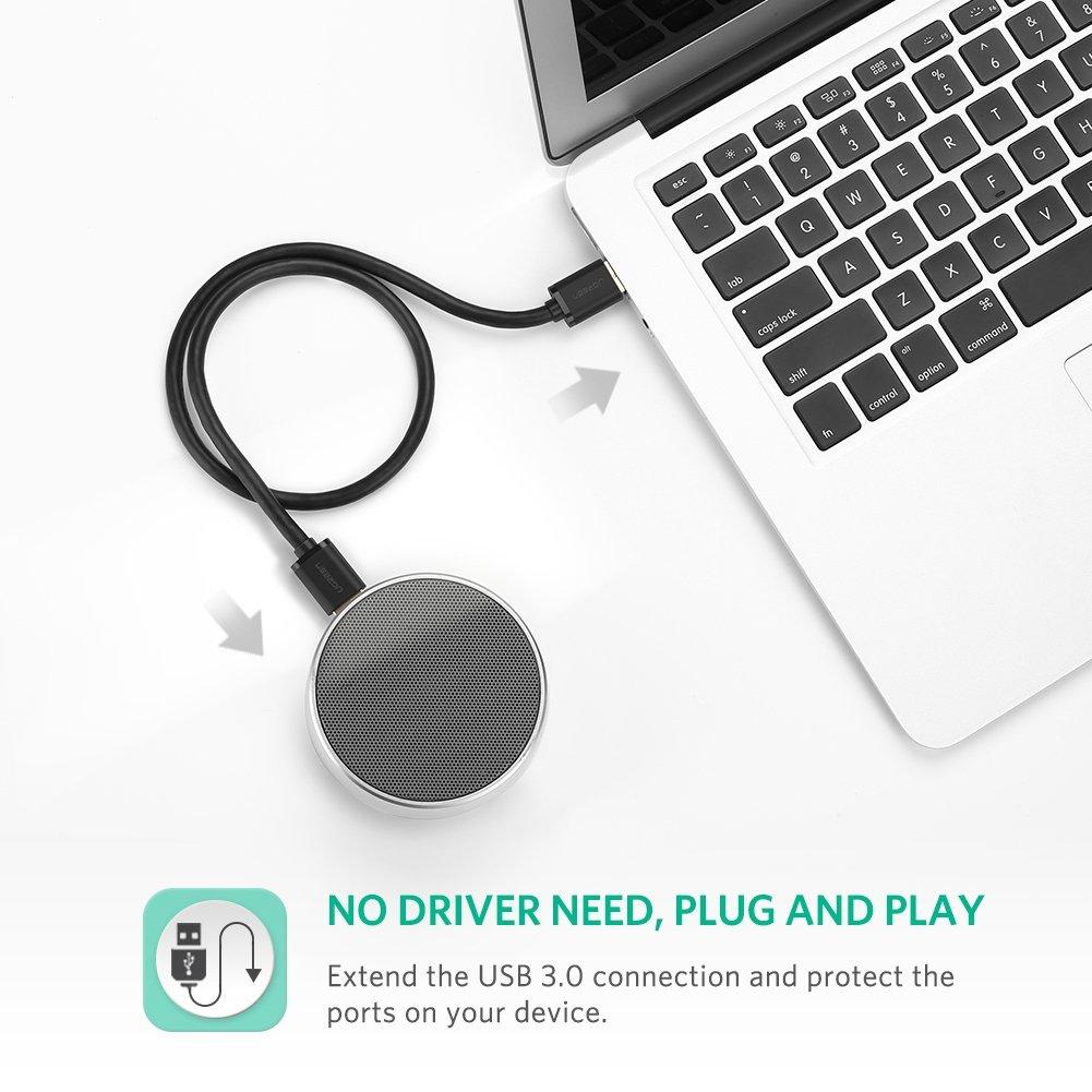Cáp usb 2 đầu dương chuẩn 1M 2.0 Ugreen 10309