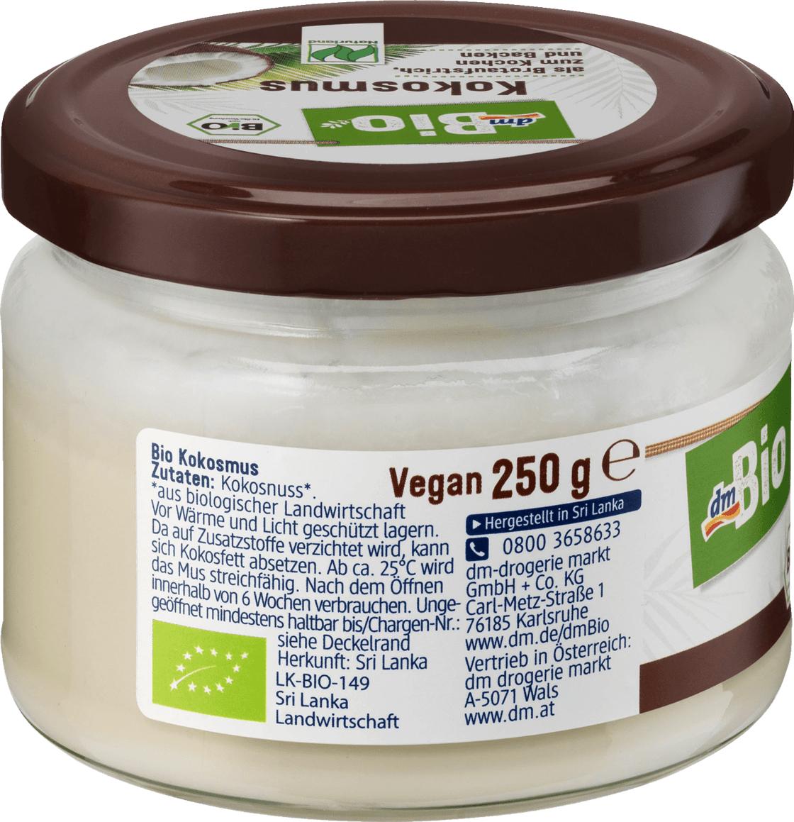 Dầu Dừa Hữu Cơ Ép Lạnh Bio Kokosmos 250g - Đức